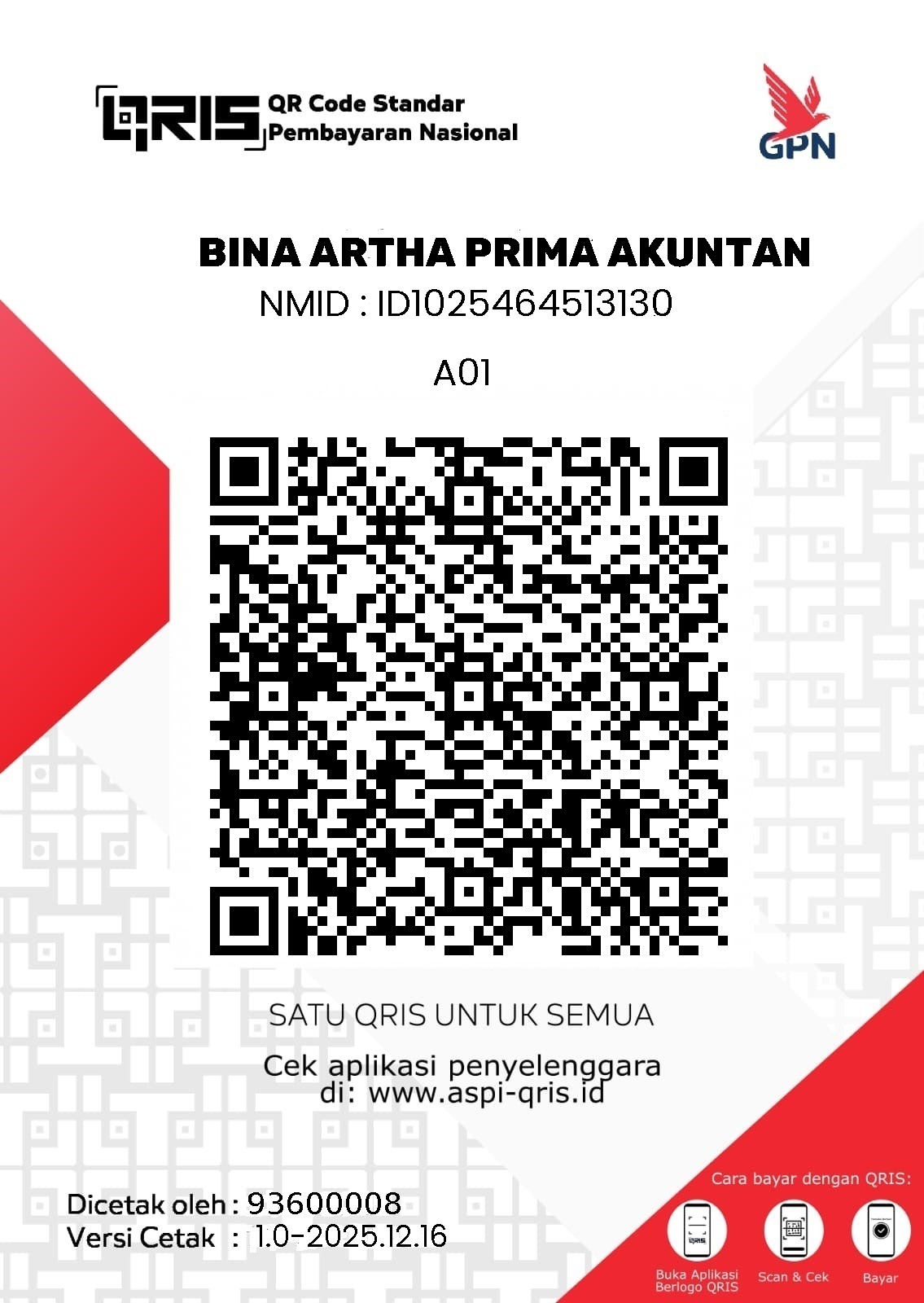 QRIS Koperasi Bina Artha